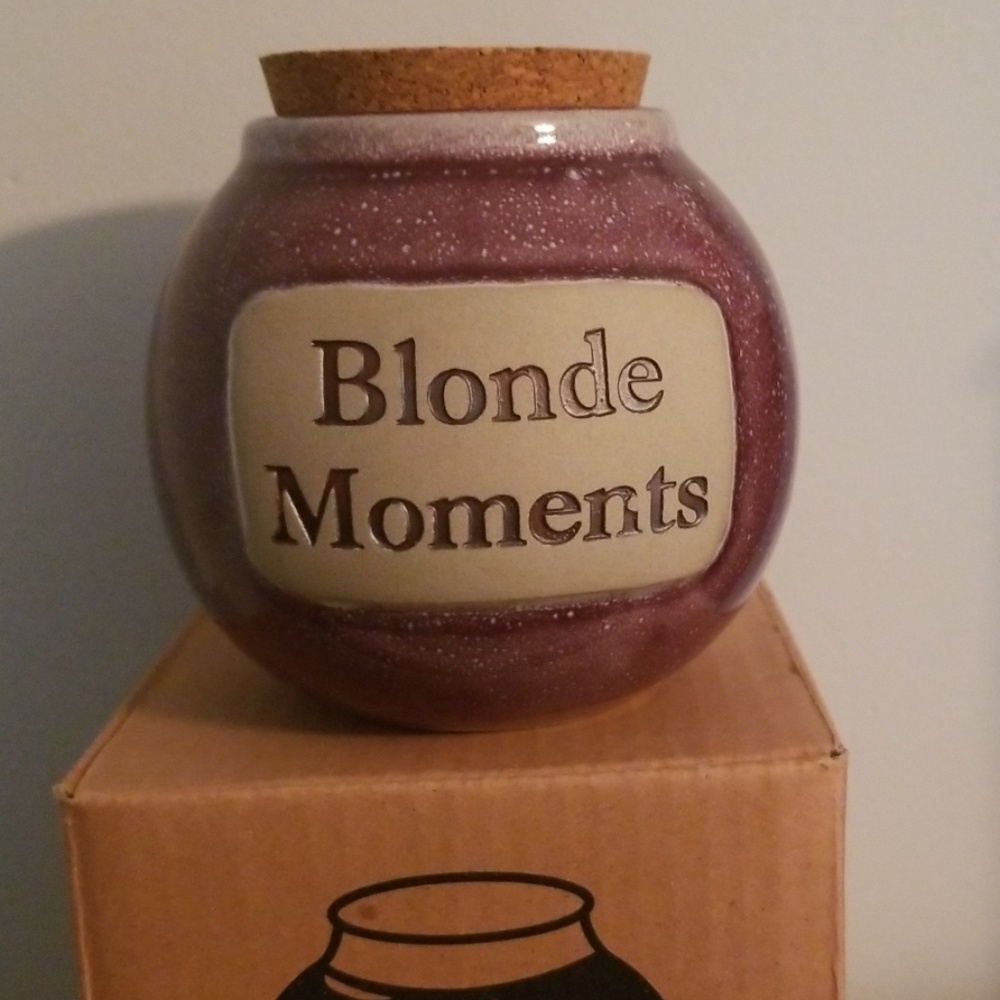 Muddy Waters Blonde Moments Money jar